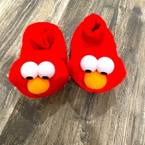 Elmo slippers - toddler 3/4